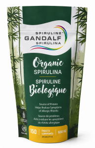 Gandalf Certified Organic Spirulina™ 150 tablets of 600mg